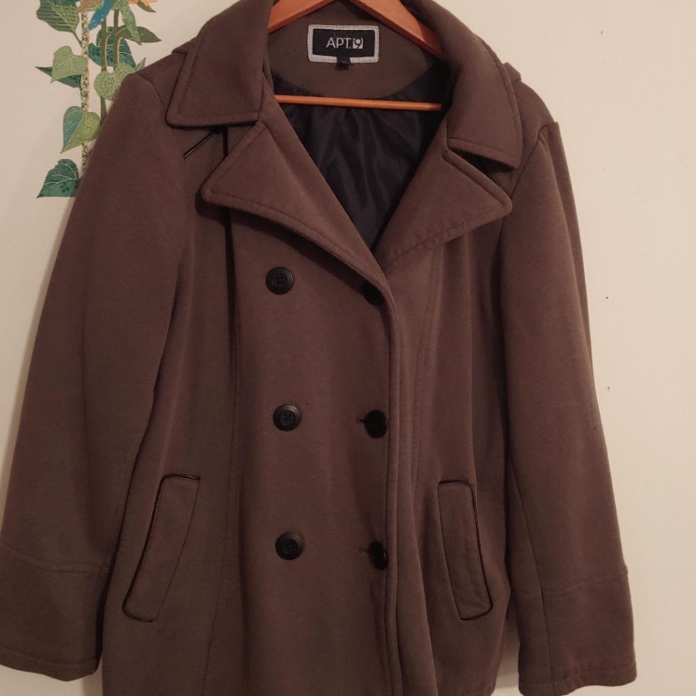 Apt. 9 Army Green Peacoat XL